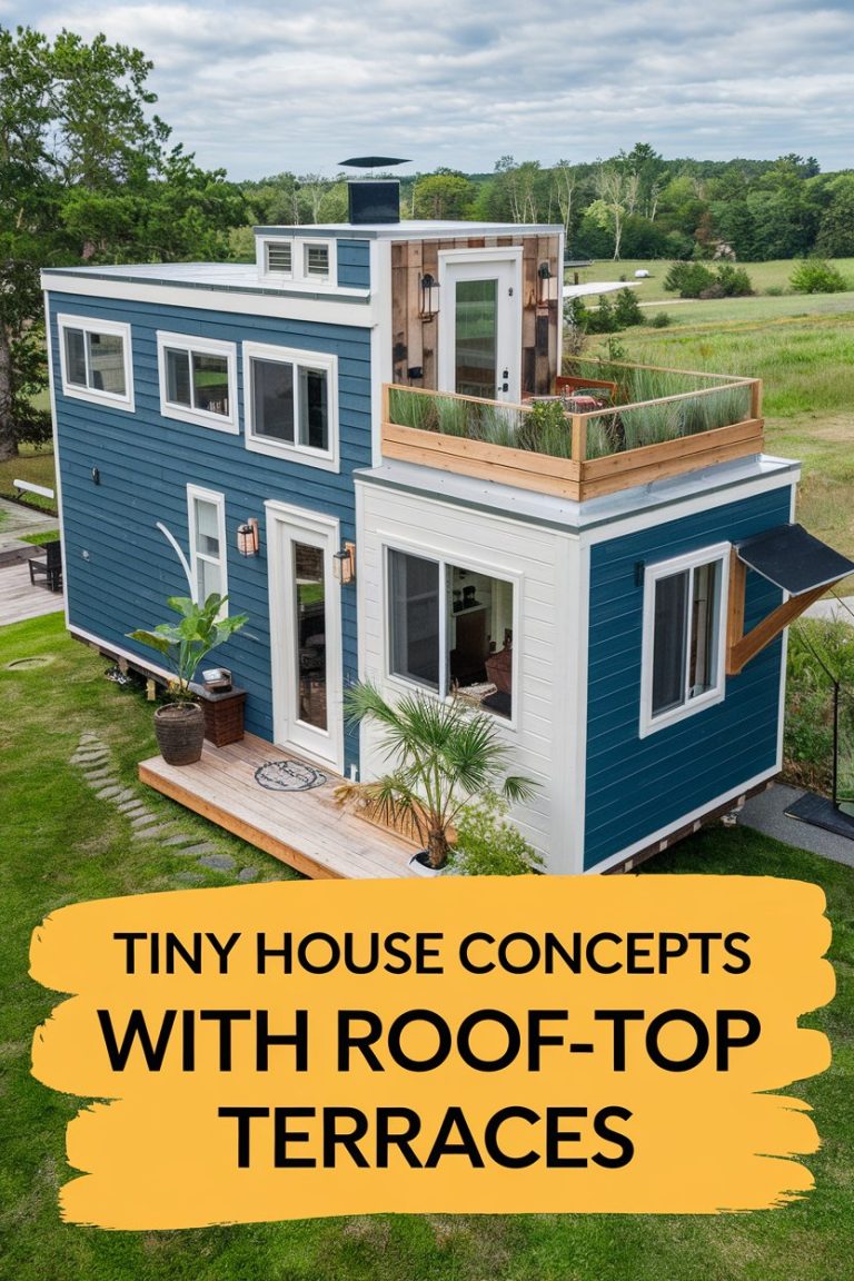 10 Stunning Tiny House Concepts With Roof-Top Terraces