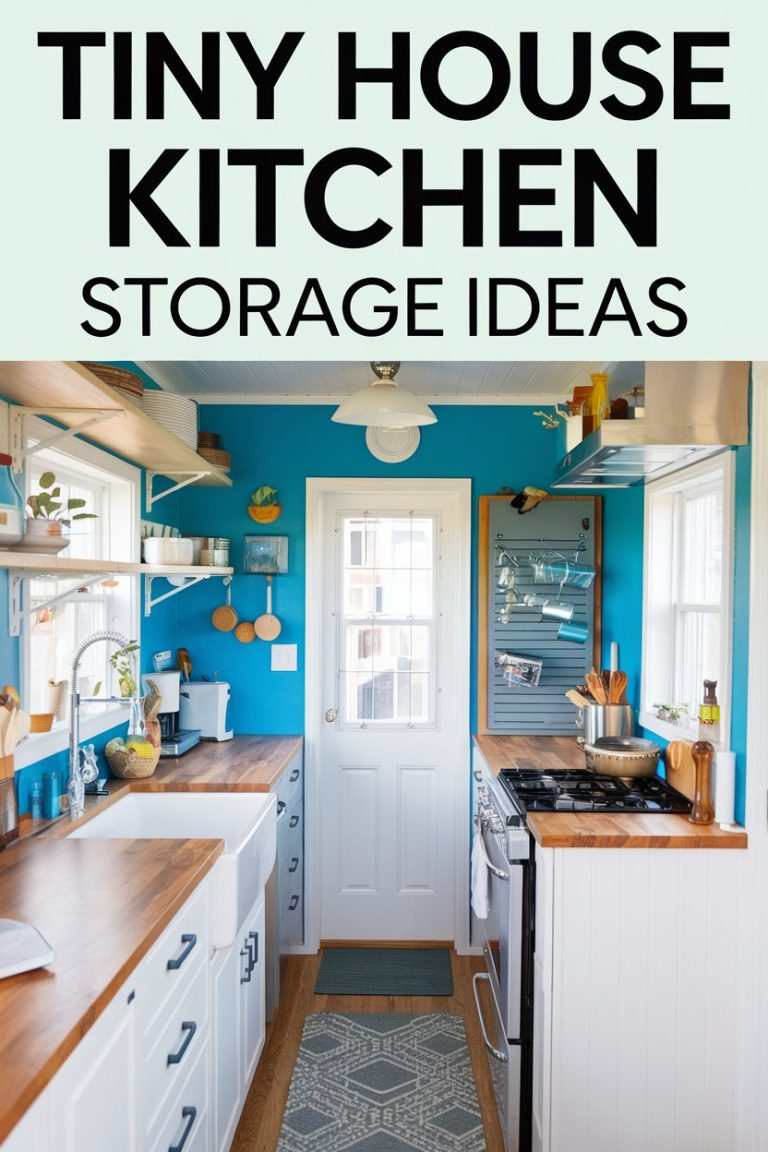 5 Clever Tiny House Kitchen Storage Ideas