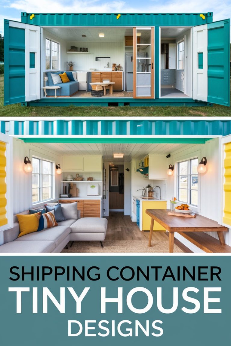 7 Inspiring Shipping Container Tiny House Designs