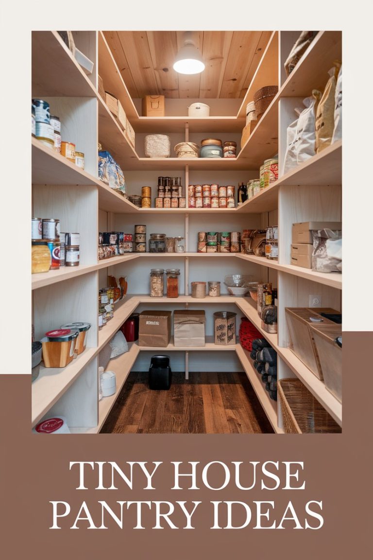 7 Smart Tiny House Pantry Ideas for Maximum Storage