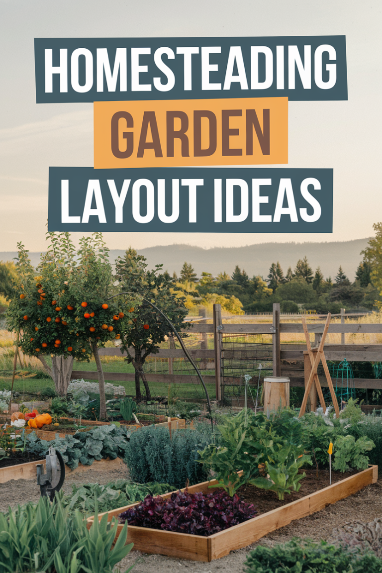 7 Homesteading Garden Layout Ideas
