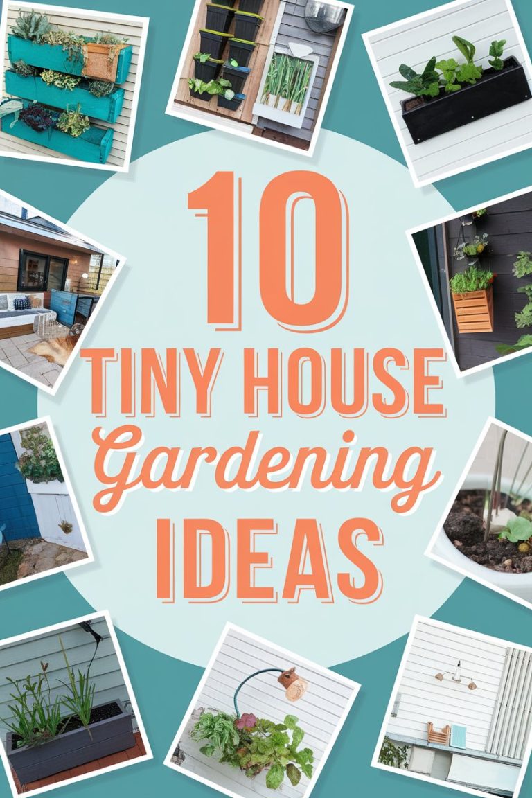 10 Ingenious Tiny House Gardening Ideas to Maximize Your Green Space