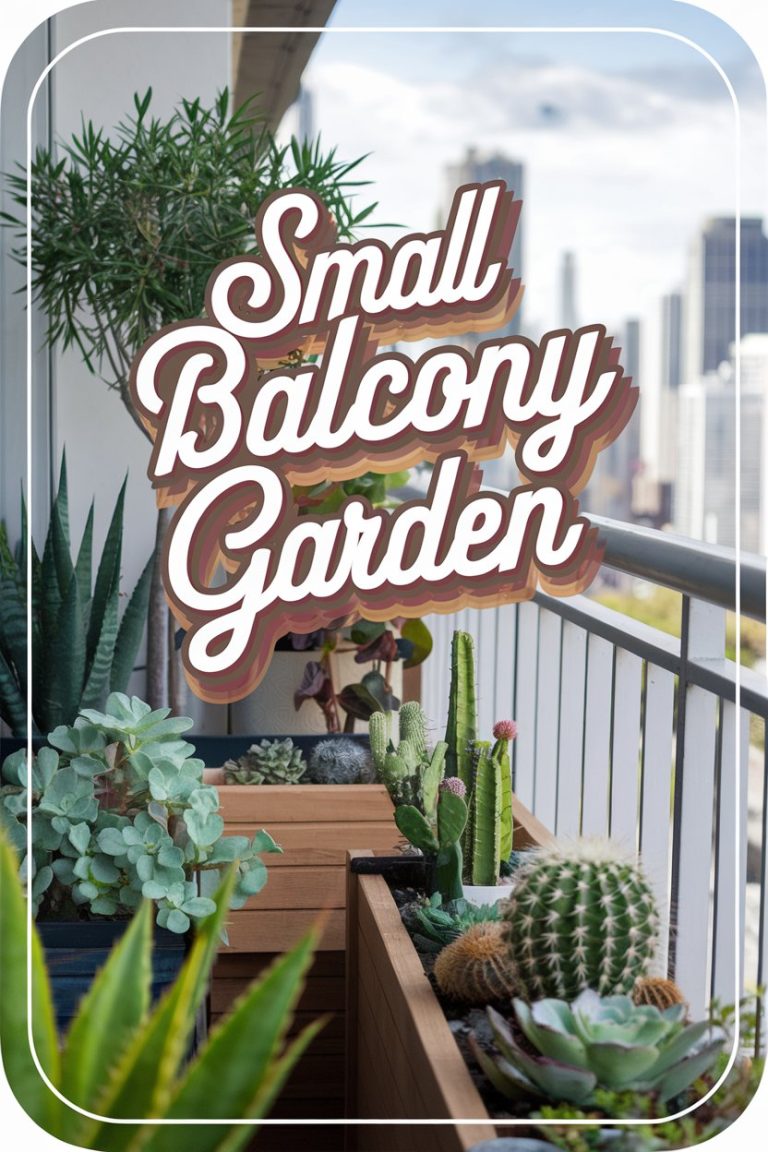 Small Balcony Garden: Transform Your Outdoor Space into a Green Oasis