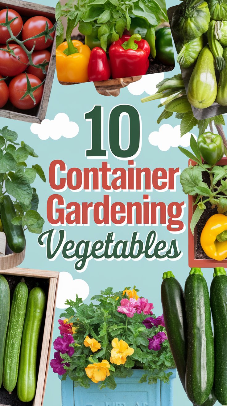 10 Effortless Container Gardening Vegetables for Fresh Harvests All Year